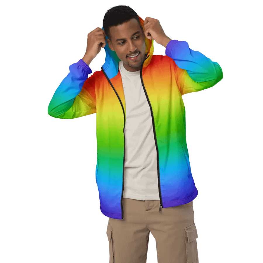 Rainbow Windbreaker product image (5)