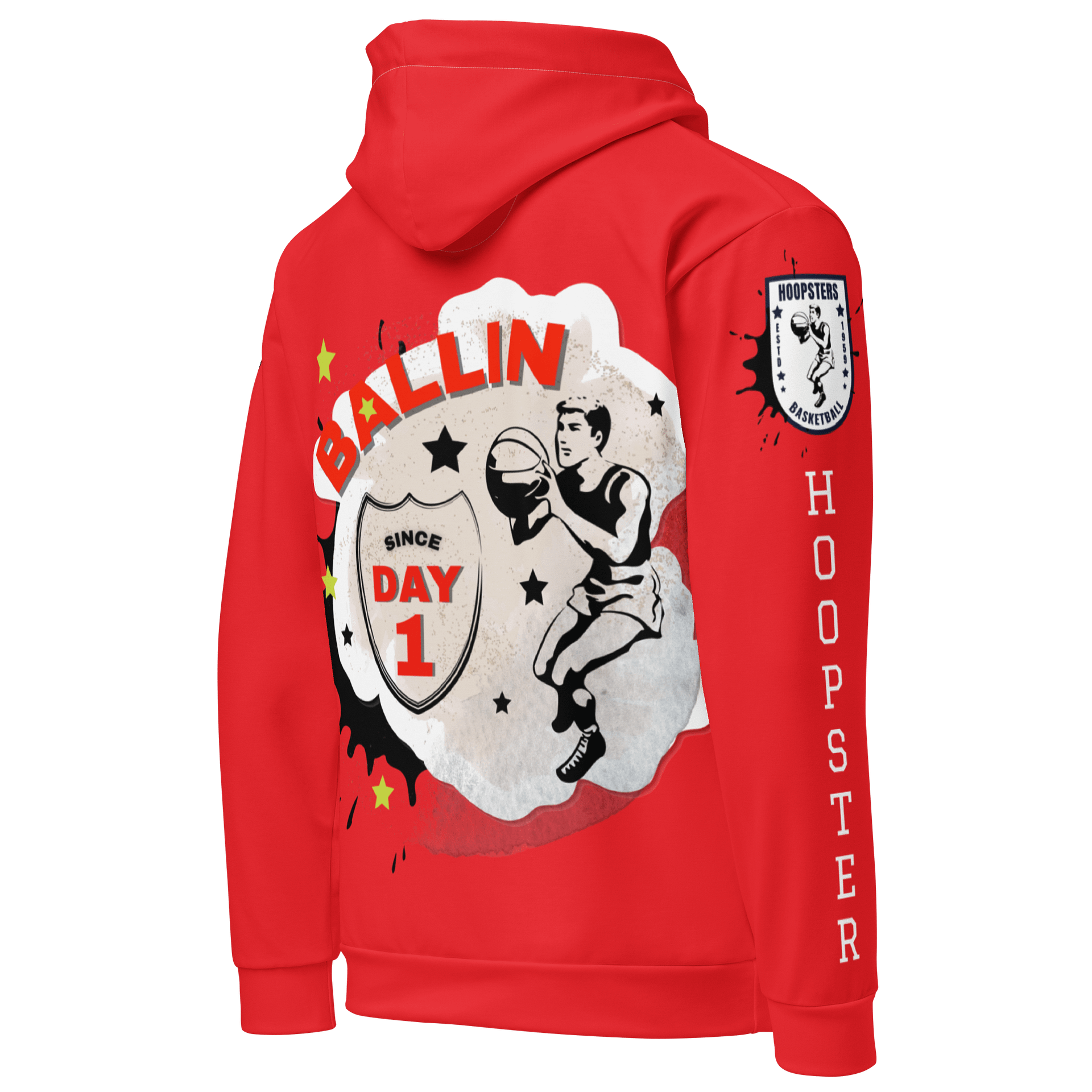 Ballin’ Since Day 1 – A Sporty Hoodie with a Playful Vibe product image (4)