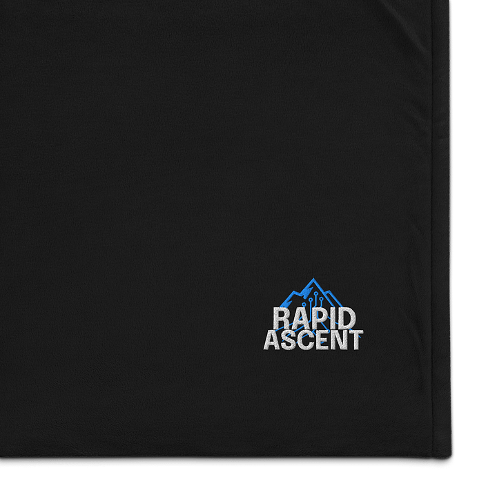Rapid Ascent 50"x60" Port Authority Embroidered Premium Sherpa Blanket product image (1)