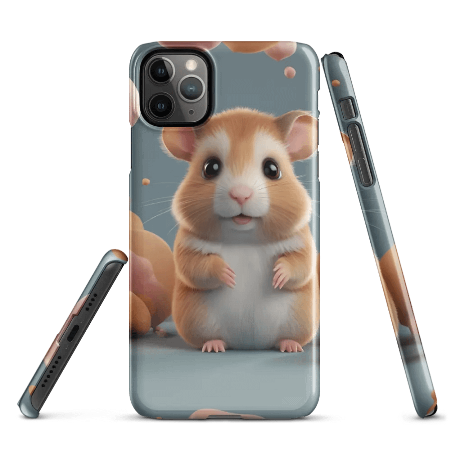 Whimsical Hamster Snap Case for iPhone® product image (3)
