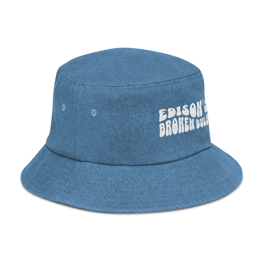 Edison's broken bulb - Colored (Denim Bucket Hat) product image (3)