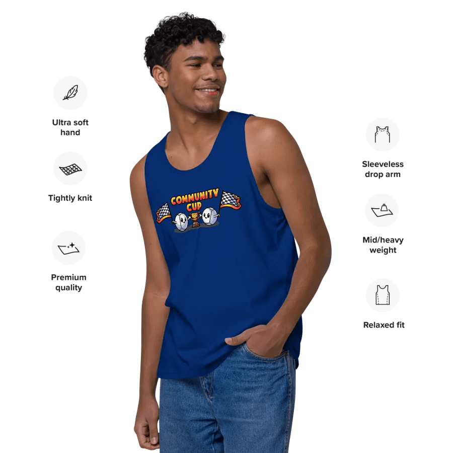MSLA Community Cup - Men's Premium Tank Top product image (166)
