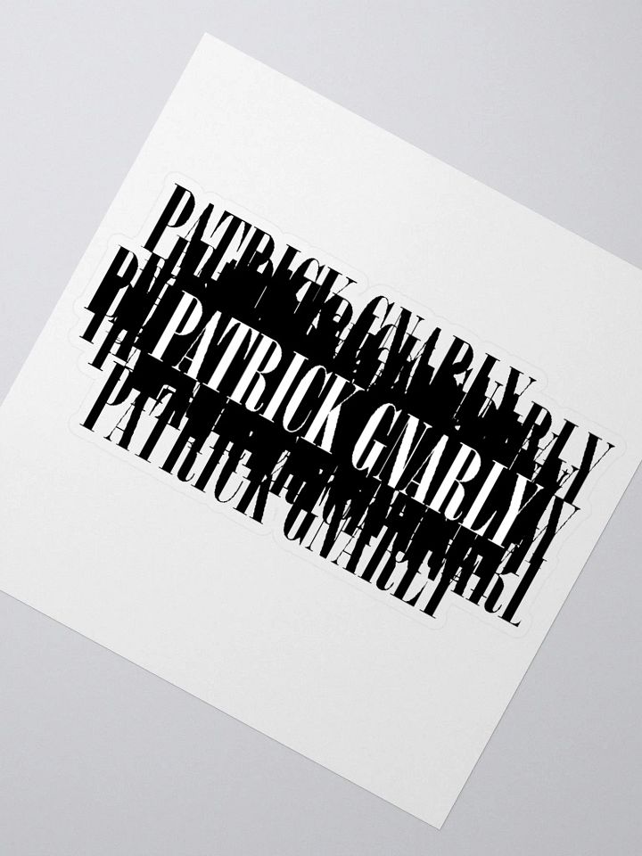 Patrick Gnarly Stamp Sticker product image (2)