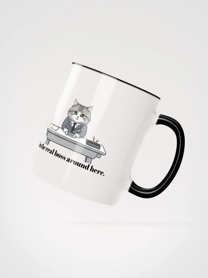 Working Office Cats Coloured Mug product image (2)