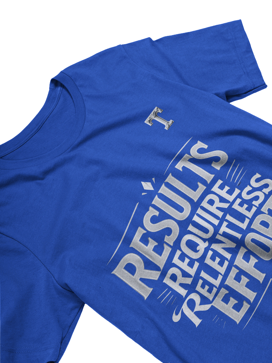 Gym Relentless Effort Motivational T-Shirt product image (25)
