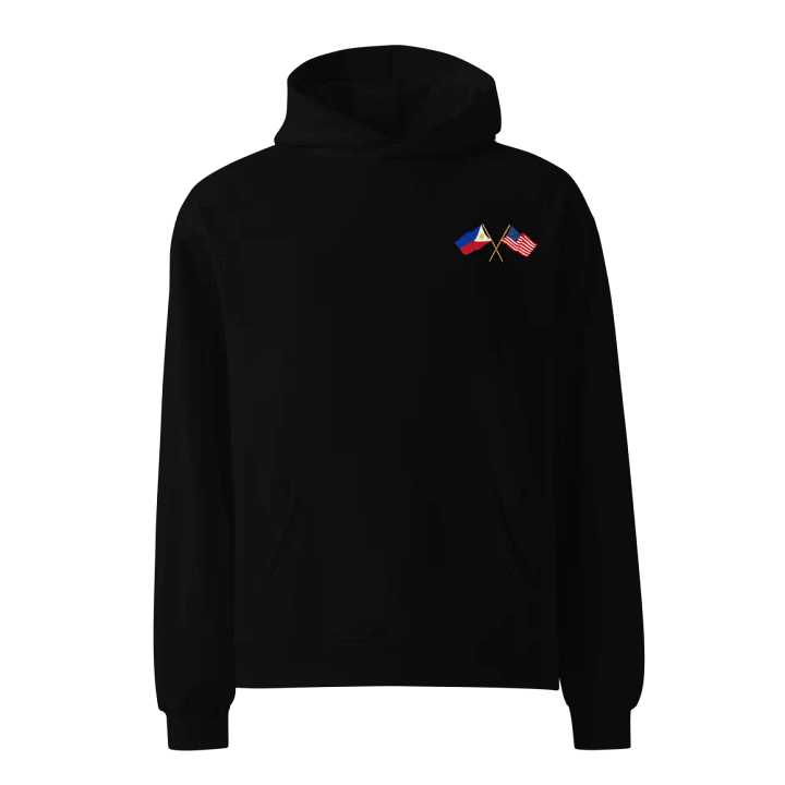 Filipino-American Flag Crossed Premium Hoodie product image (1)