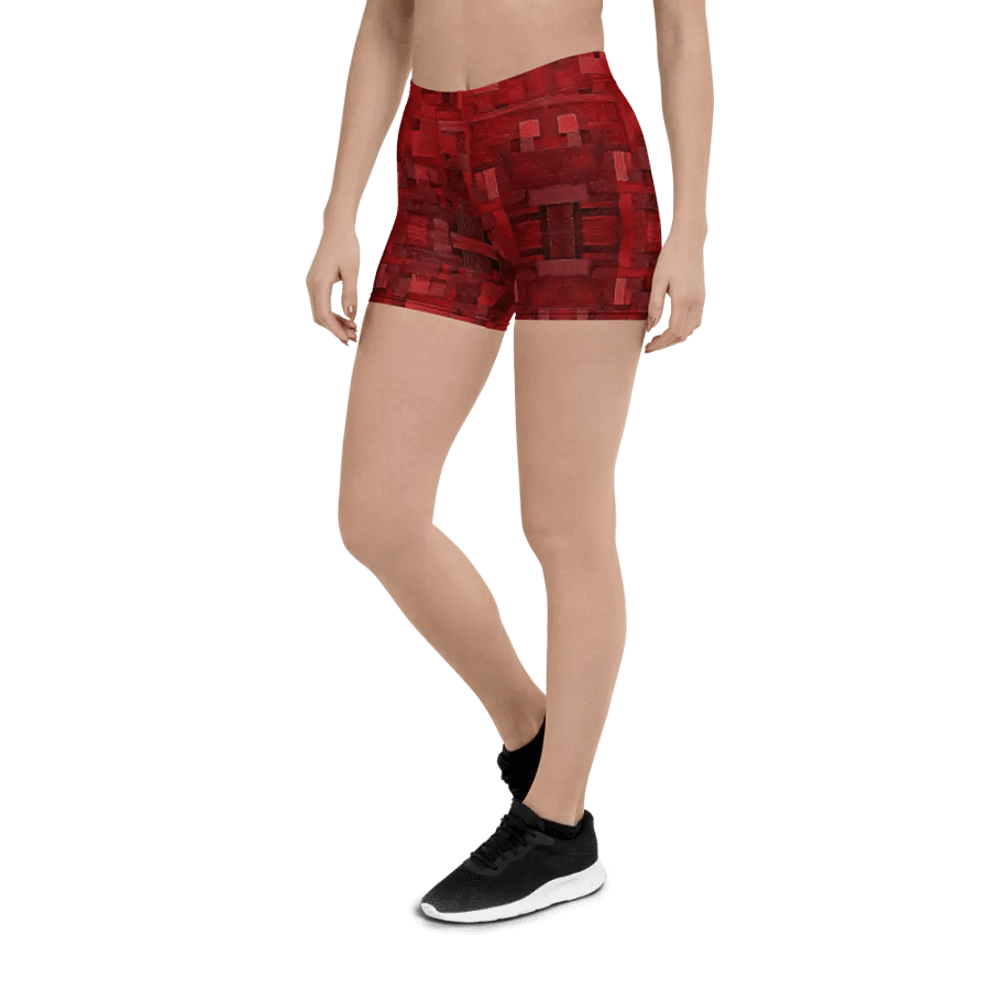 Red Passion Dream All-Over Print Shorts product image (6)