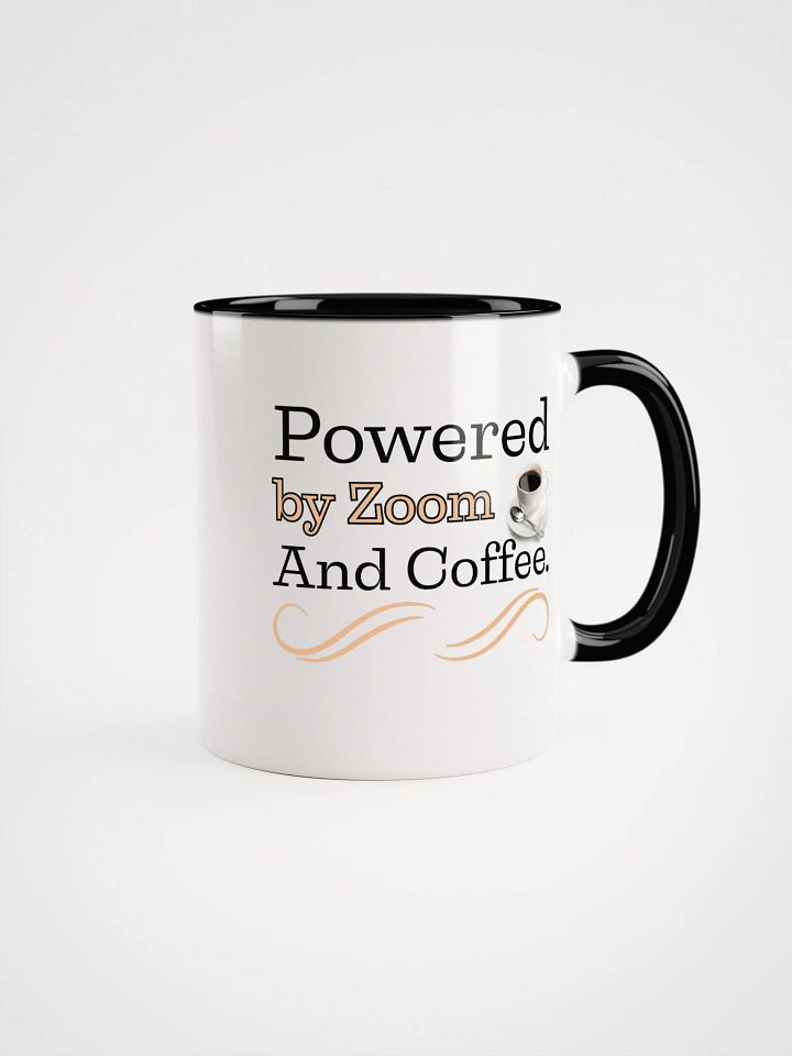 Powered By Zoom and Coffee, The Tech- Savvy Ceramic Mug product image (1)
