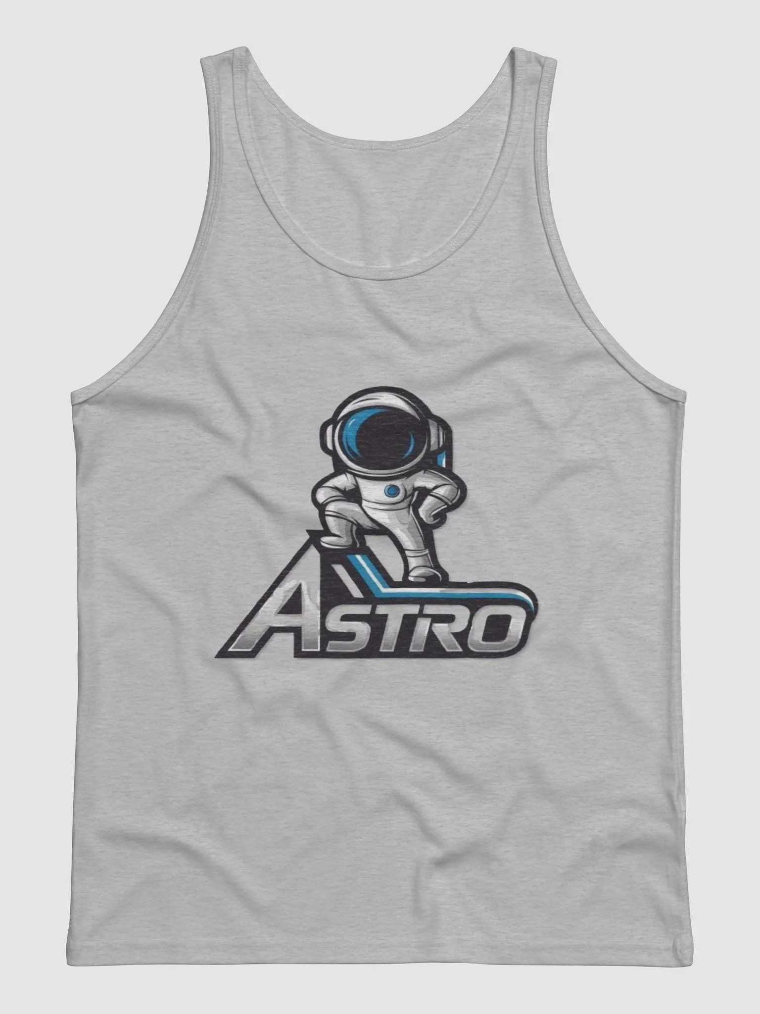 Astro Unisex Cotton Tank Top - Bold Astronaut Design for Space Enthusiasts product image (1)