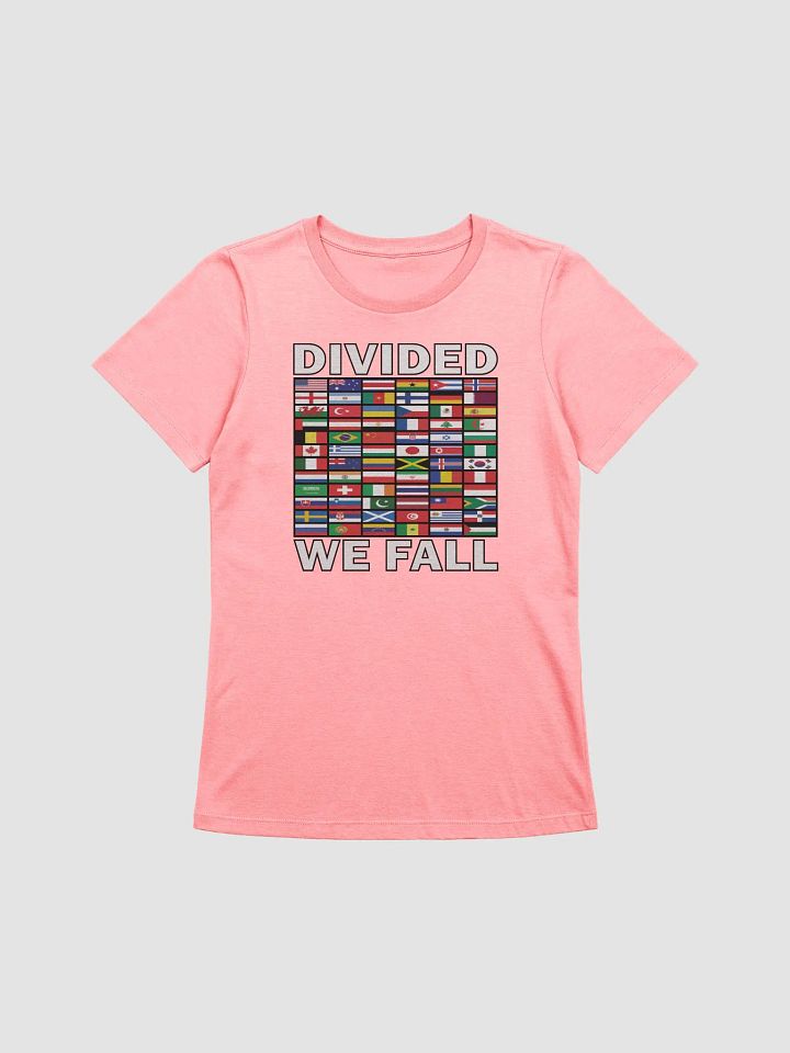 Divided We Fall - Nations - Bella+Canvas Women's Supersoft Relaxed-fit T-Shirt product image (2)