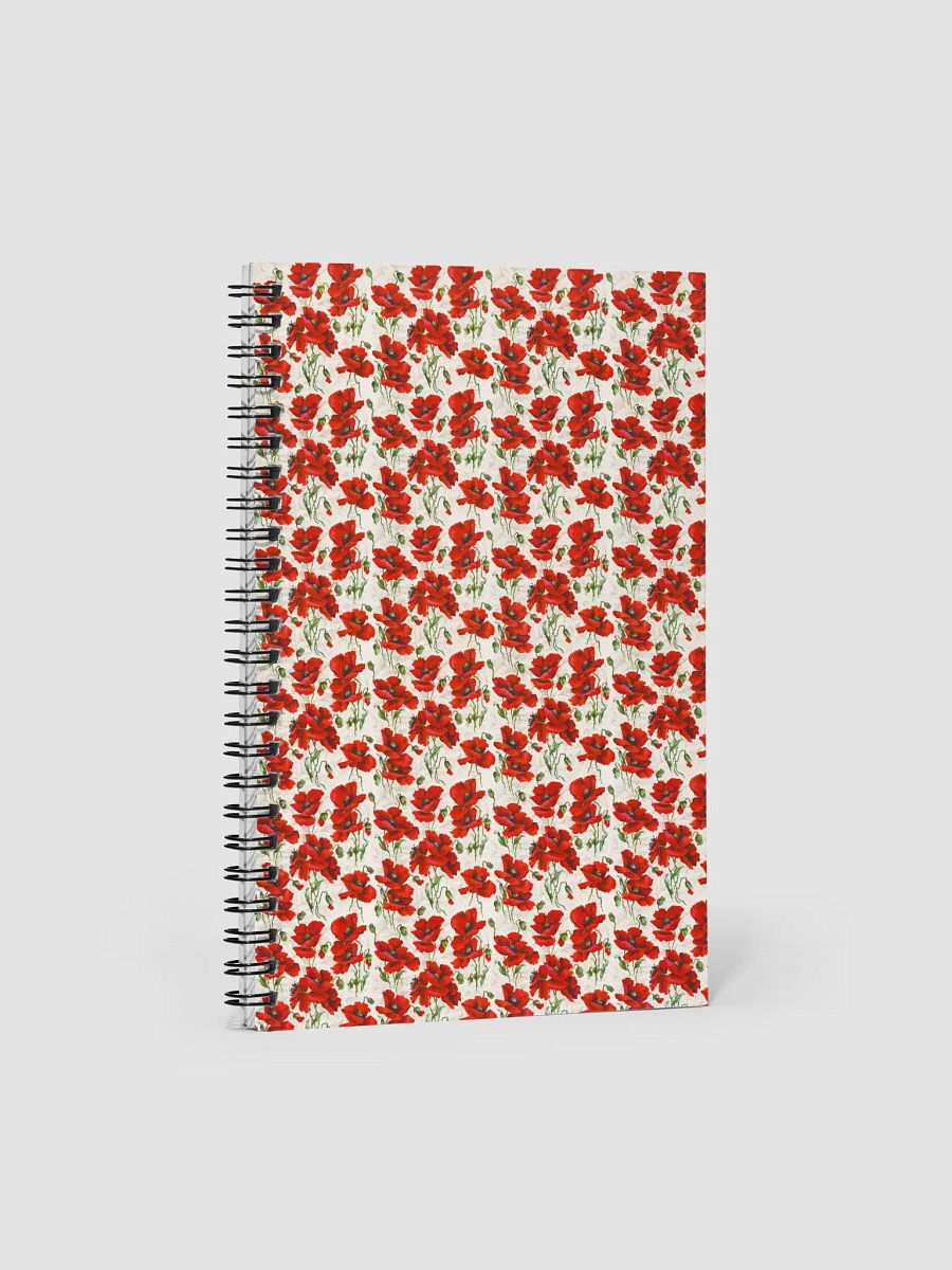 Poppy Paradise Spiral Notebook product image (3)