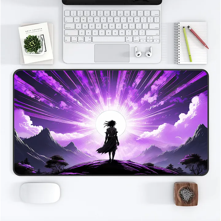 Amethyst Dawn Medium Desk Mat (12 x 22) product image (1)