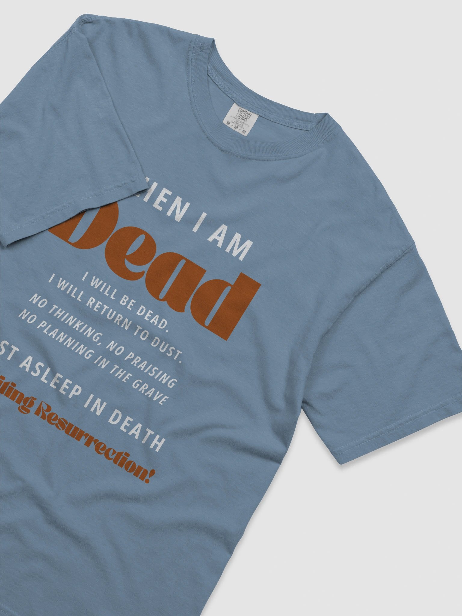 What Happens when we die Relaxed Fit Heavyweight T-Shirt product image (5)