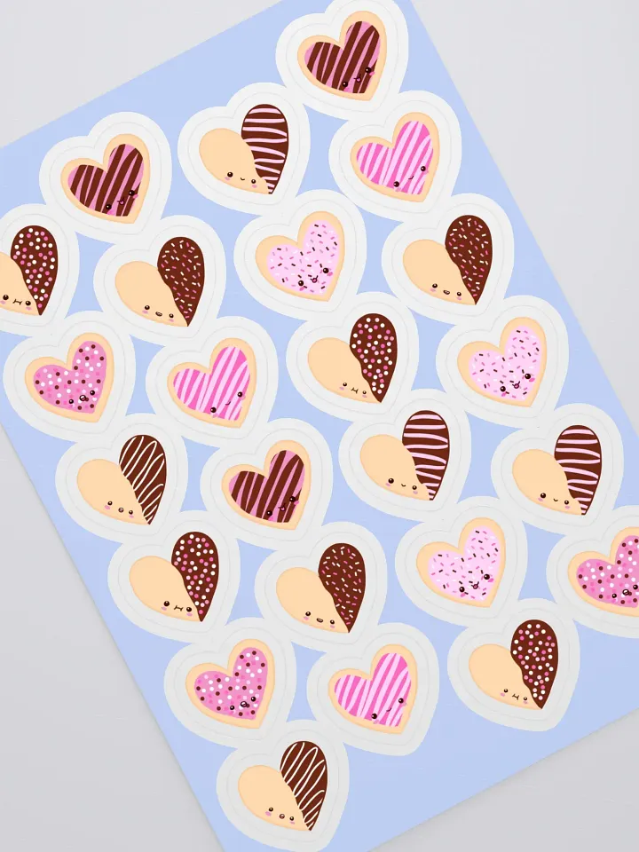 Love Struck Cookie Sticker Sheet product image (2)