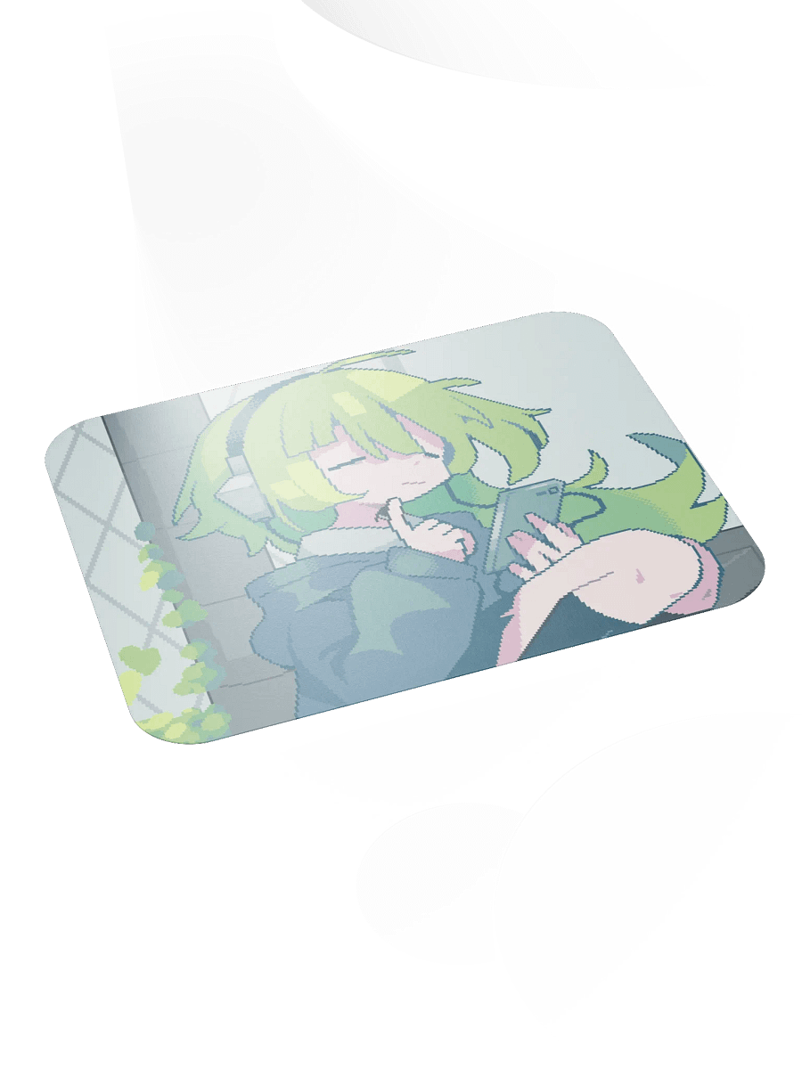 flat train station mouse pad product image (4)