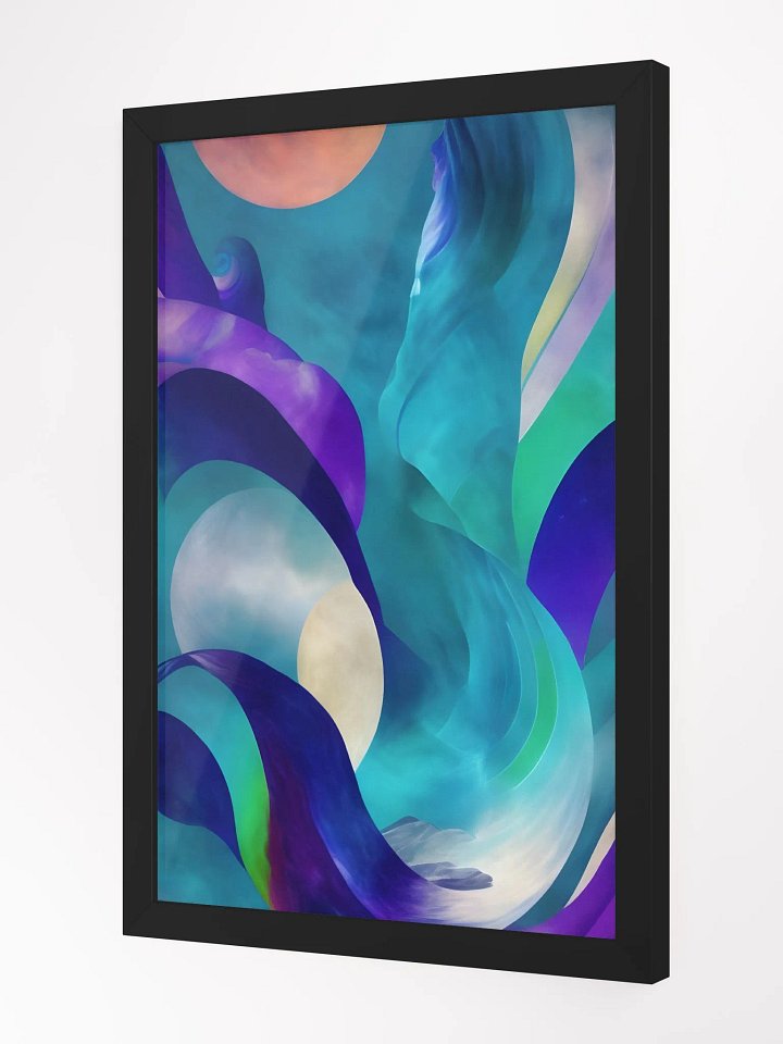 Ethereal Waves Framed Poster product image (13)