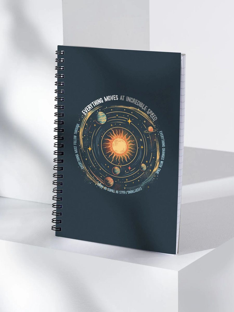 'Everything Moves' Notebook product image (4)
