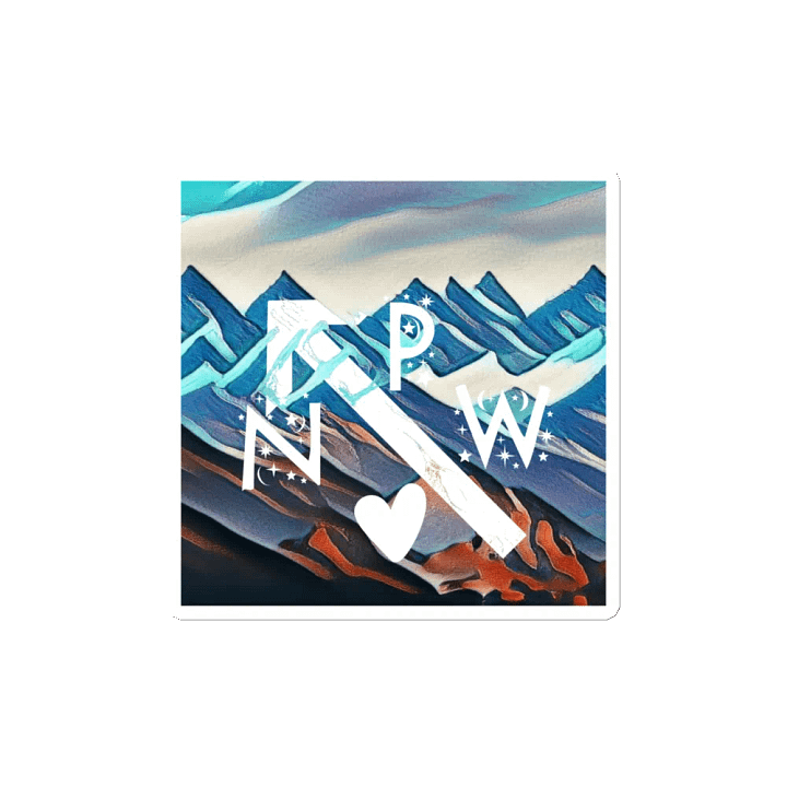 Pacific Northwest Mountain Magnet product image (2)