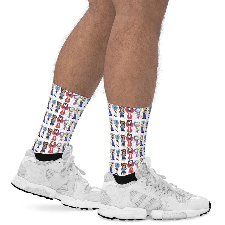 White Group Chibi Socks product image (19)
