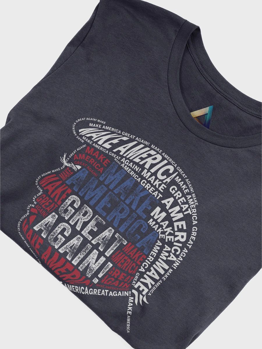 MAKE AMERICA GREAT AGAIN - Trump Silhouette Patriotic T-Shirt product image (5)