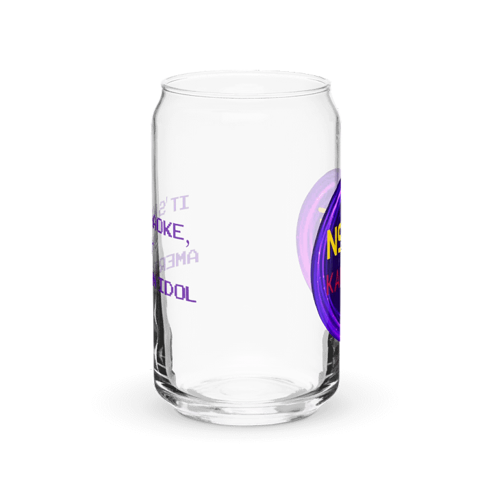 Nsyte karaoke can shaped glass product image (2)
