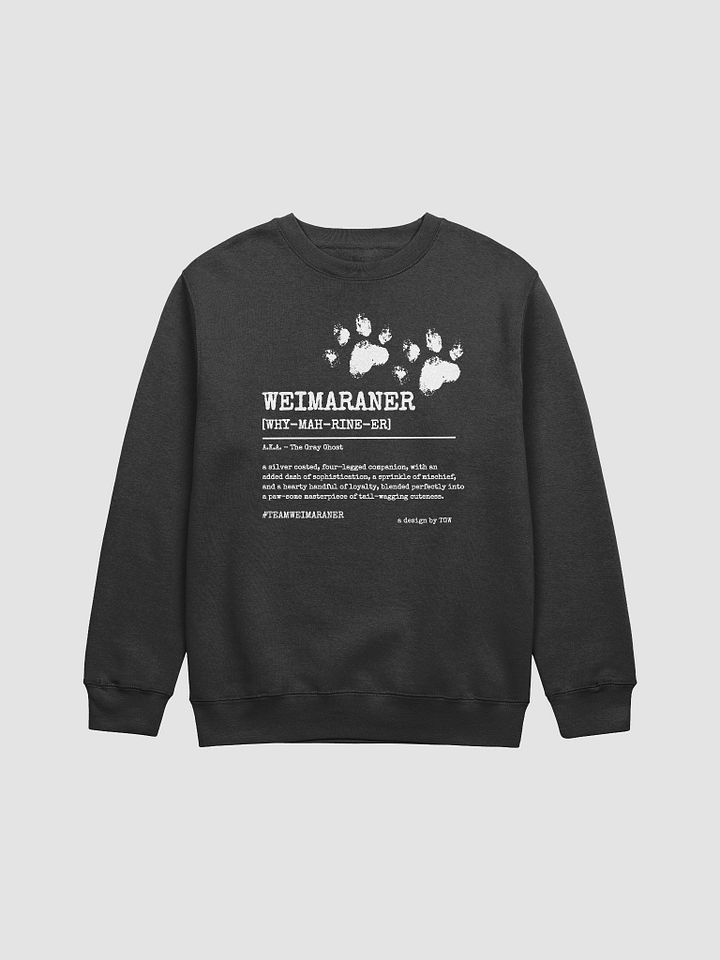 Definition of Weimaraner V2 - Lane Seven Premium Crewneck Sweatshirt product image (2)