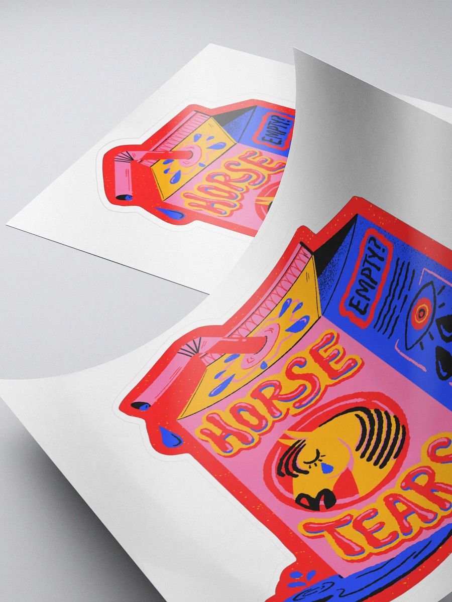 'Horse Tears' - Sticker product image (4)