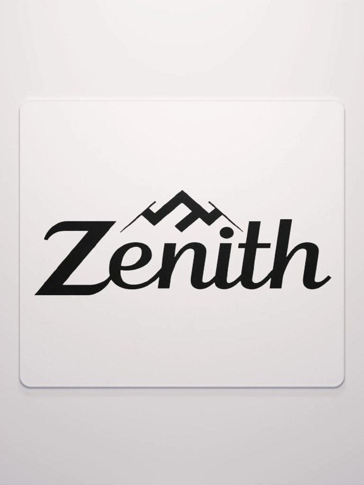 White Zenith Peak Gaming Mouse Pad product image (2)