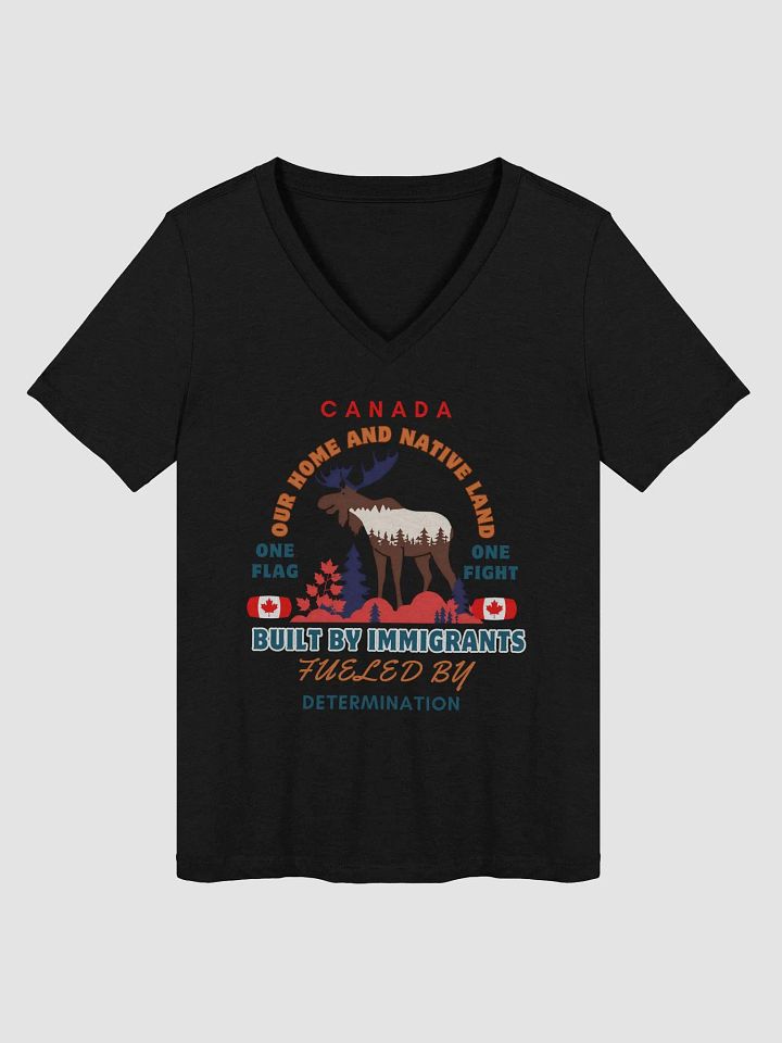 Canadian Wilderness V-Neck Tee product image (14)