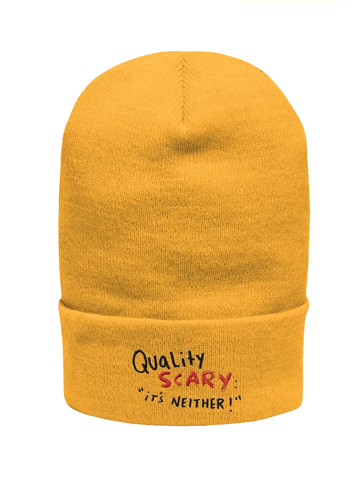 Quality Scary - It's Neither! Beanie product image (2)