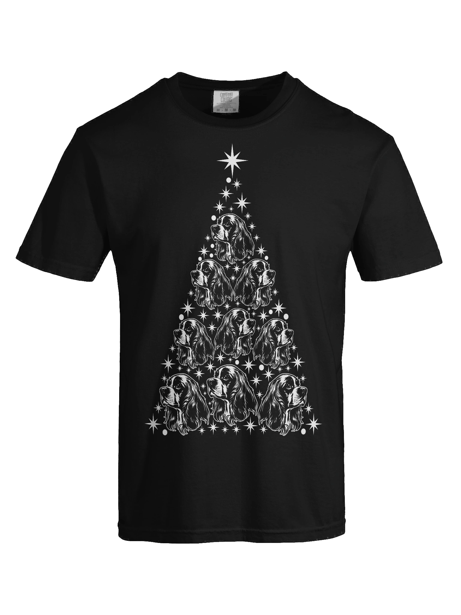 American Cocker Spaniel Christmas Tree T-Shirt product image (9)
