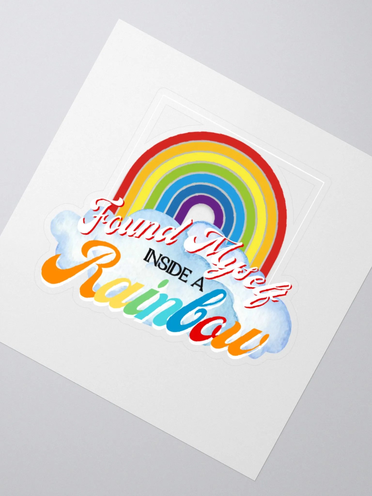 Rainbow Dreams Kiss Cut Stickers product image (5)