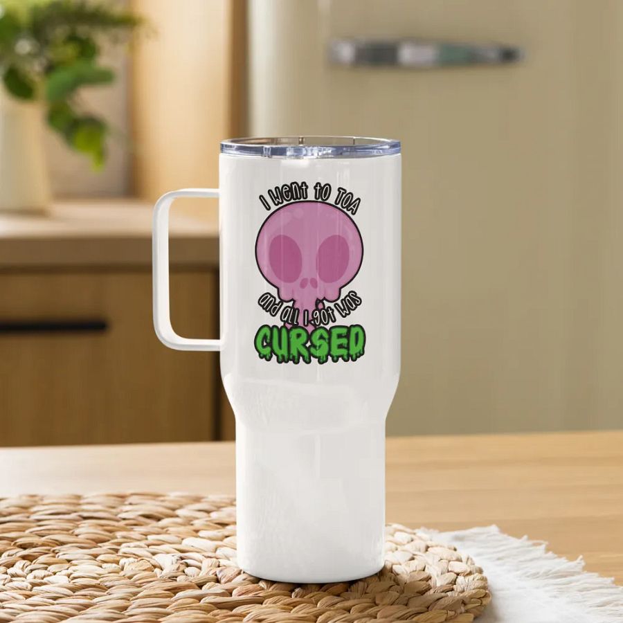 All I Got Was Cursed - Paladin - Travel Mug w/Handle product image (10)