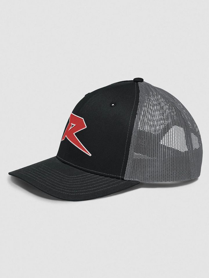 RED BEARD LOGO TRUCKER HAT (Black/Grey) product image (2)