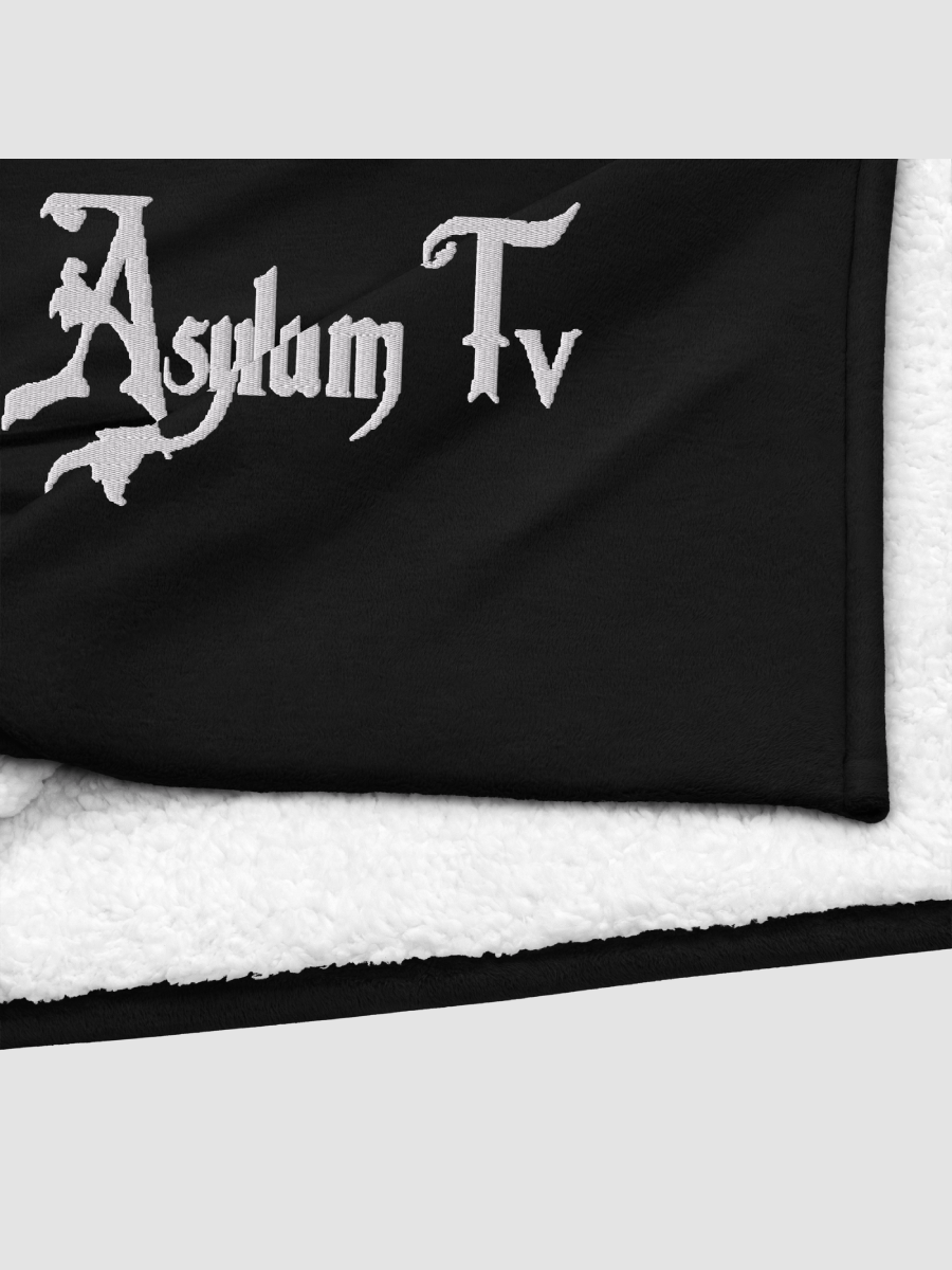 [AsylumTv] Port Authority Embroidered Premium Sherpa Blanket Port Authority BP40 product image (2)