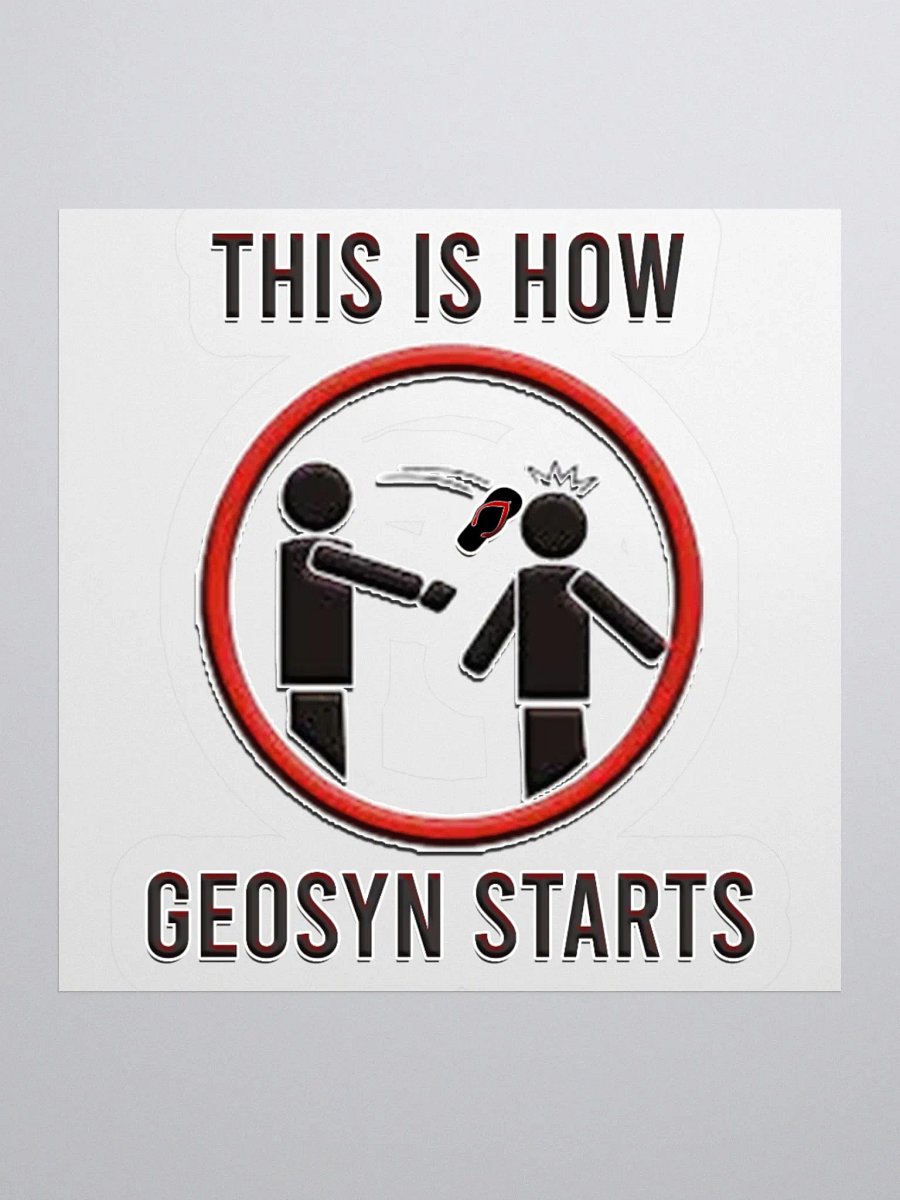 Geosyn - Sticker product image (1)