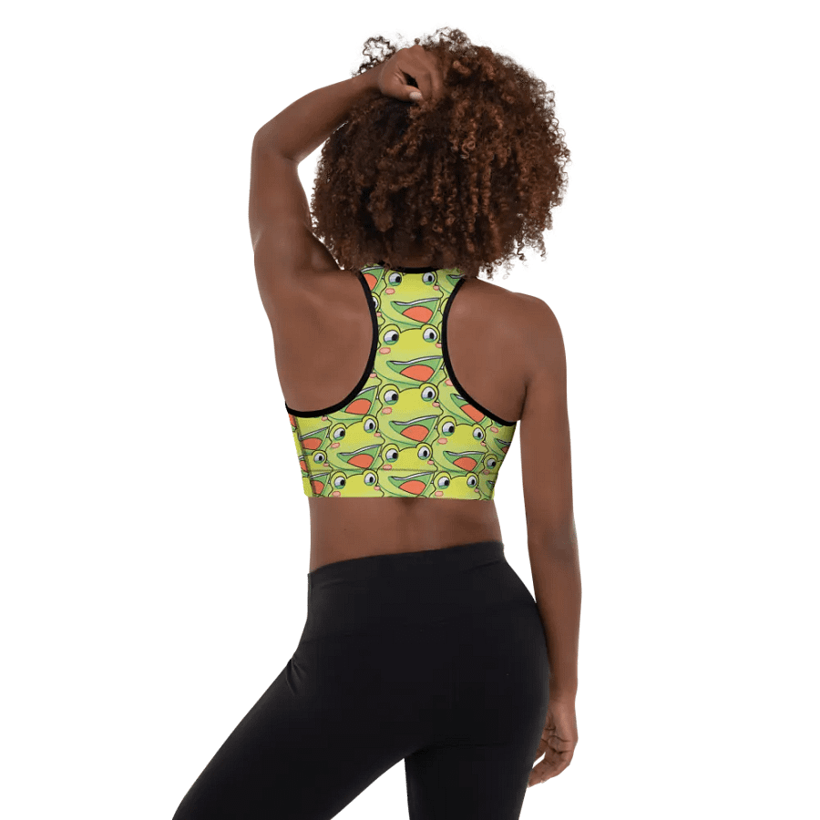 Croakitoad CroakChamp Women's Sports Bra product image (5)