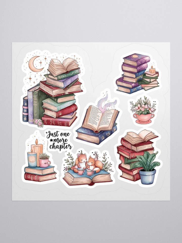 Enchanting Bookworm Stickers product image (2)