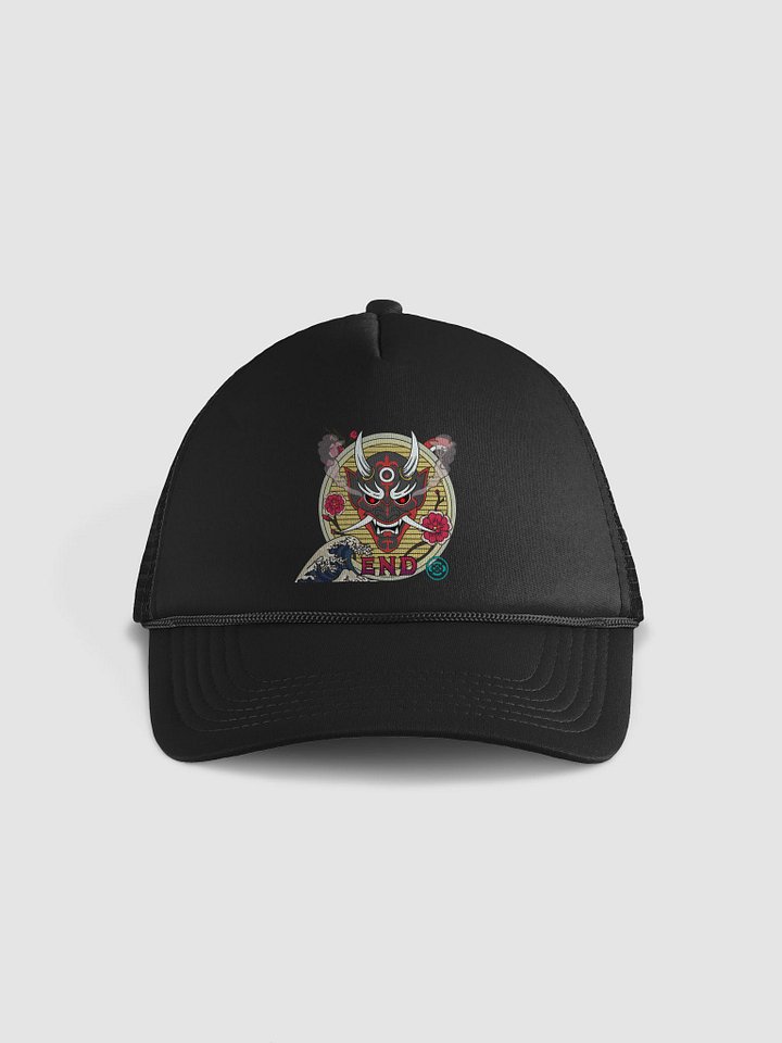 Demon Mask Zen Trucker Hat product image (1)