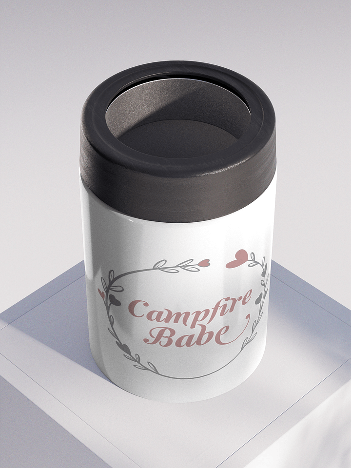 Campfire Babe Stainless Steel Koozie product image (2)