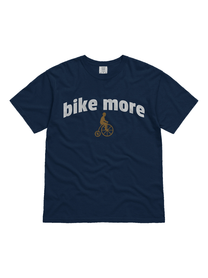 Bike More T-Shirt – Vintage Penny-Farthing Cycling Tee, Retro Bicycle Shirt, Bike Lover Gift product image (1)