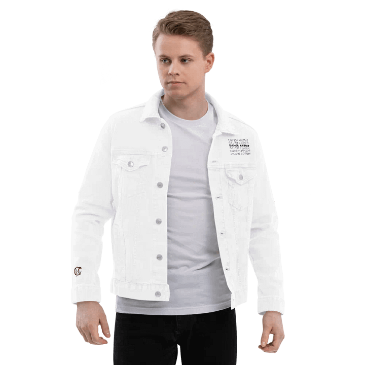 Dance Artist White Jean Jacket product image (2)