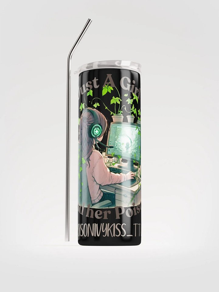 Just a Girl Stainless Steel Tumbler product image (1)