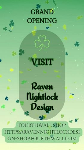 New releases - St. Patrick's Day with a Dark Twist 🖤💚
Introducing my brand- new Raven Nightlock Design shop at Fourthwall. Th...