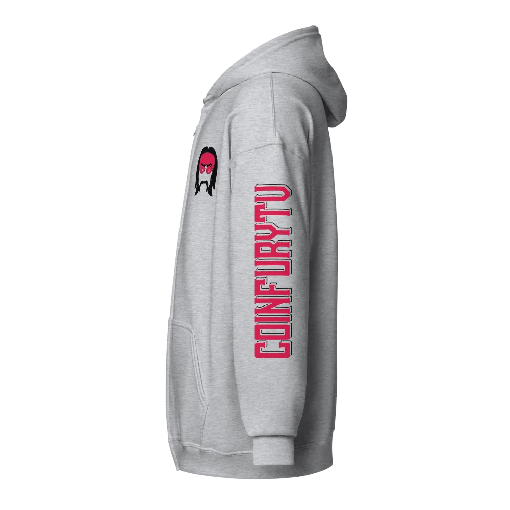 CoinFuryTV Branded FZ Hoodie product image (3)
