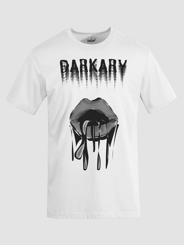 DARKARY Mouth White T-shirt product image (2)