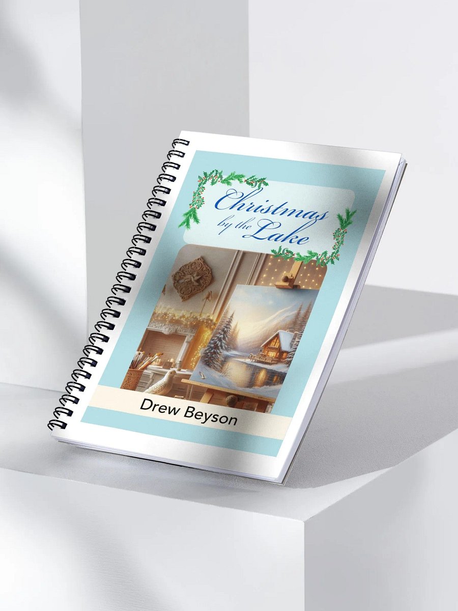 Christmas by the Lake Spiral Notebook product image (3)