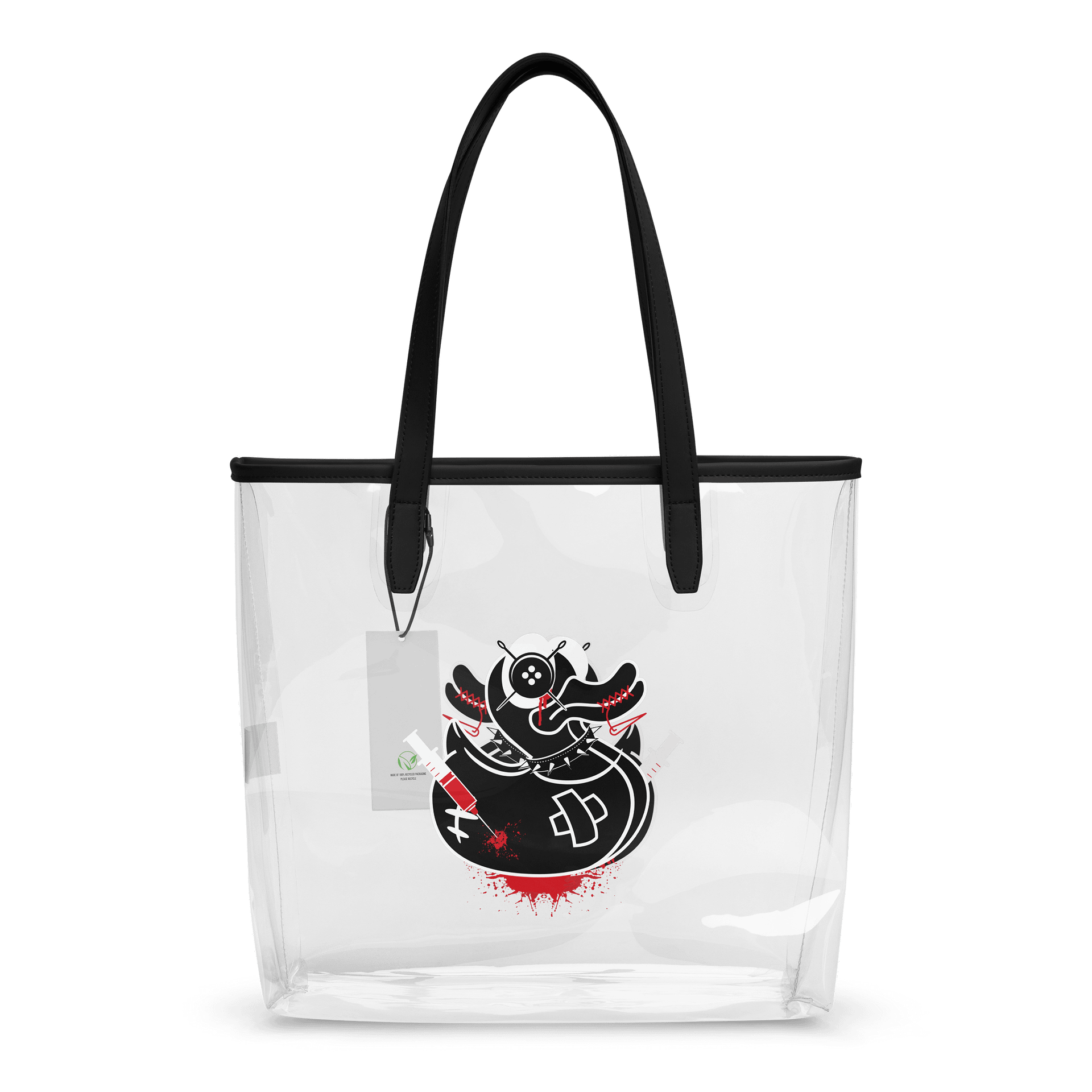 Broken Duck Clear Tote Bag product image (2)