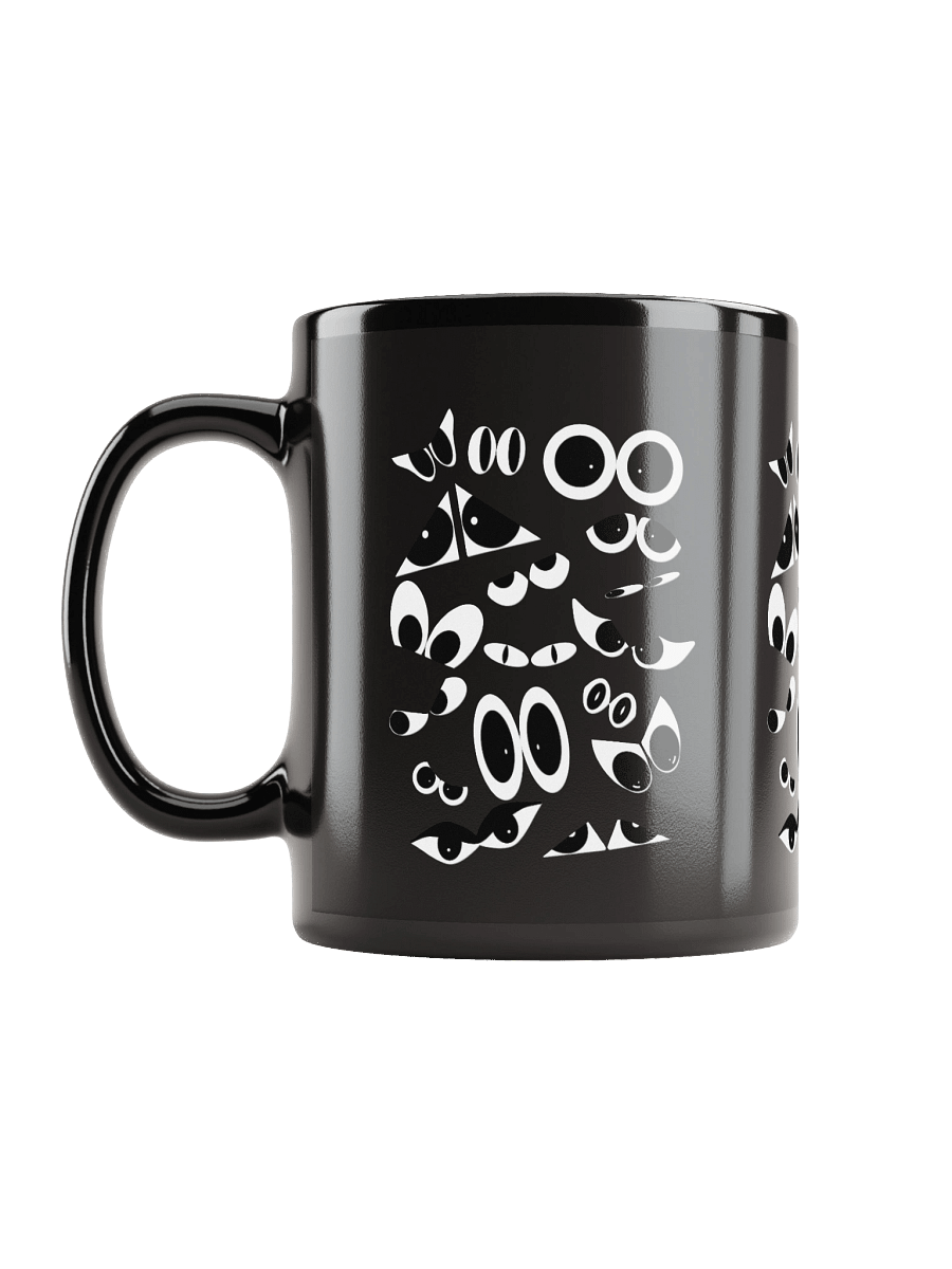 Watchers Gaze – Cartoon Eyes Halloween - Ceramic Mug product image (11)