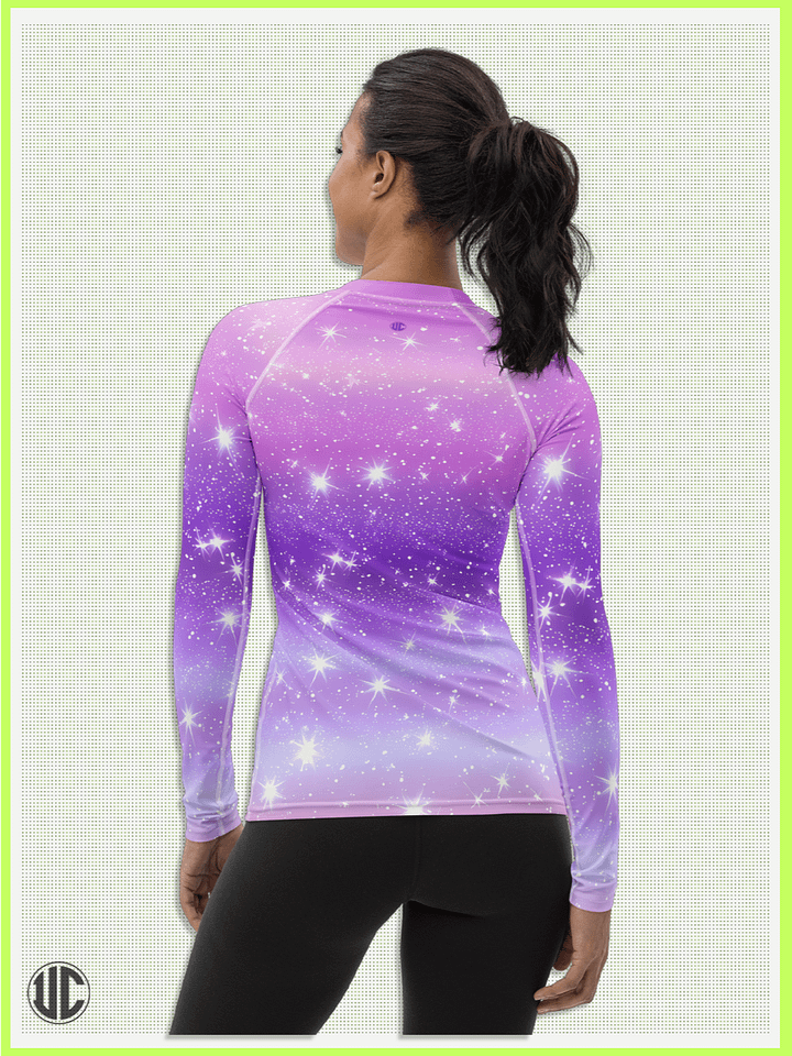 Galactic Twilight - Women's Rash Guard product image (2)